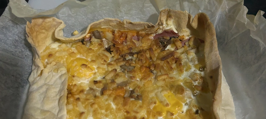 Pizza todo pa’dentro