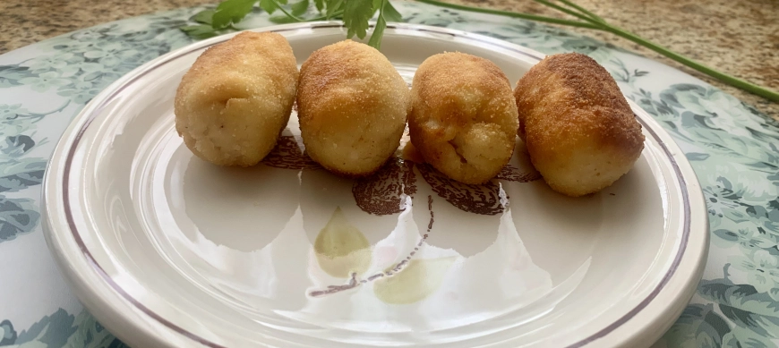 Croquetas de jamón cocido y queso
