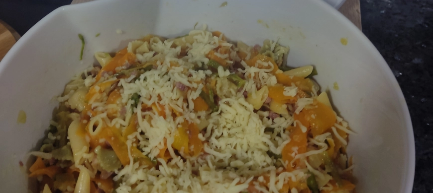 Recetas contra el calor: Ensalada de Macarrones, trigueros y jamón