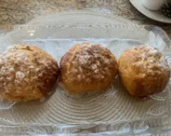 Step <p>Hornee durante 12-14 minutos (200°C). Retire del horno, deje templar y sirva. </p> illustration