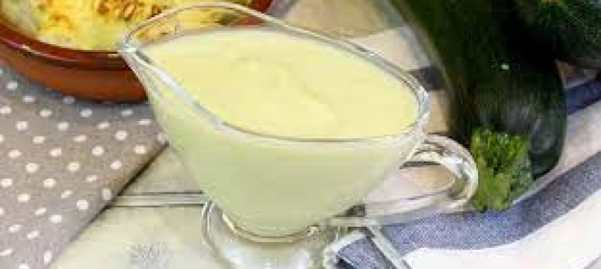 bechamel de calabacín