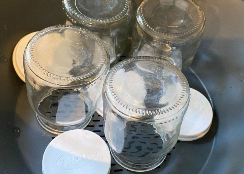Cómo esterilizar botes de cristal correctamente (también en Varoma)