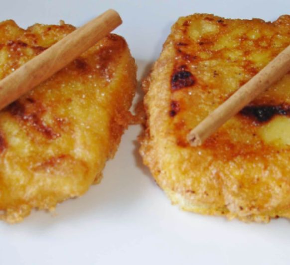 Leche frita en Semana Santa