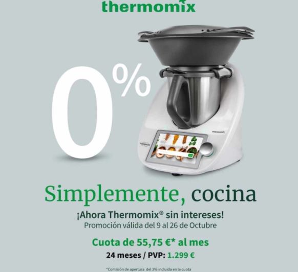 Thermomix® tm6 sin intereses