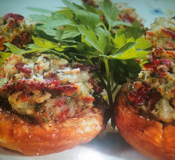 Champiñones rellenos