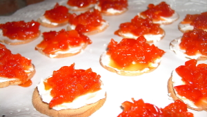Pimientos confitados
