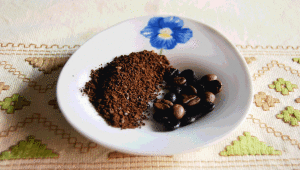 Café molido con un toque de cardamomo