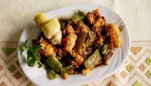 Menestra de Verduras con pollo